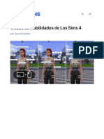 Trucos de Habilidades de Los Sims 4 | ModSims