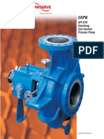 API 610 Overhung End Suction Process Pump