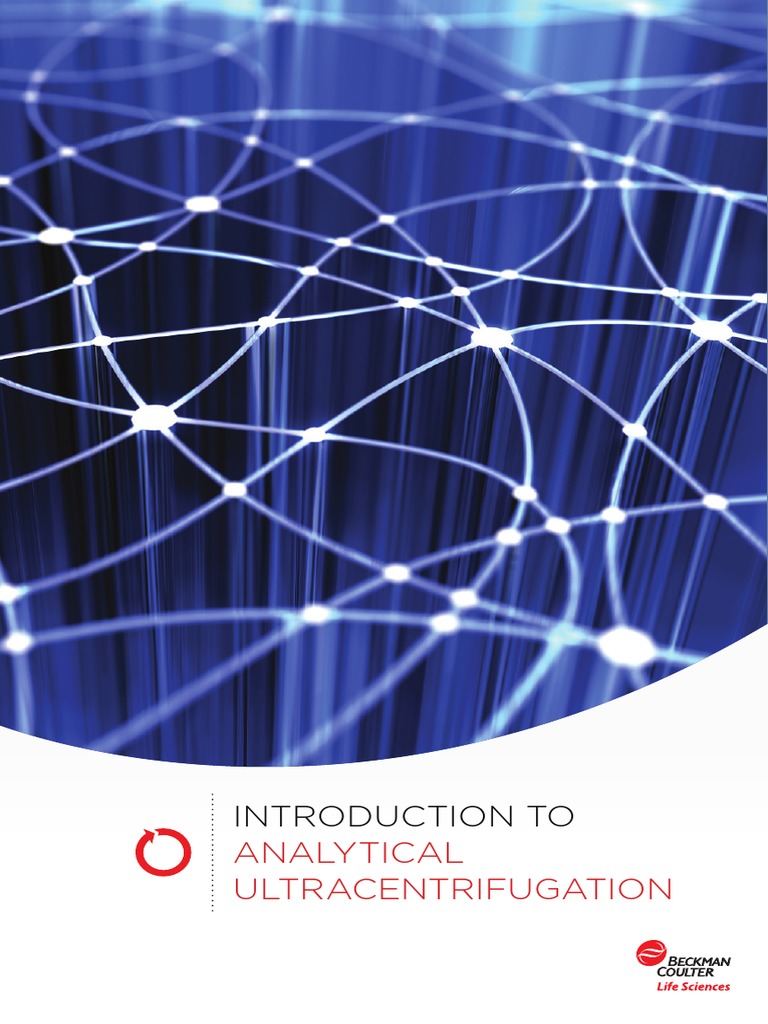 Centrifuge Booklet Auc Introduction Analytical Ultracentrifuge PDF