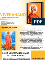 Swami Vivekanand: Leadership Presentation