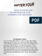 Drainage Systems and Water Resource of Ethiopia and The Horn