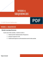 W6 Sequences - PPT