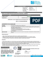 Test Result Report: Interpretation Guidelines