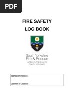 Sample Fire Safety Register | PDF | Fires | Safety