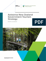 Aotearoa New Zealand Government Tourism Strategy Draft