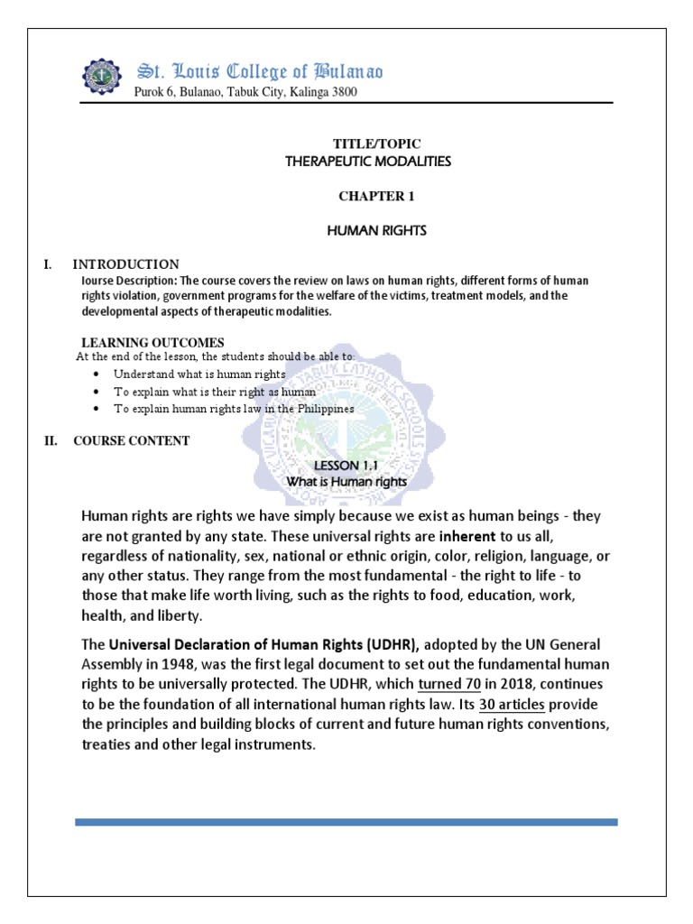 Human Rights Education Overview | PDF | Human Rights | Arrest