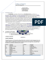 Importance of Chart Marking in Polygraph Exams