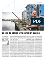 La Isla de Bilbao Vive Como Un Pueblo (Sobre La Riber) (El Correo, 25-07-2021)