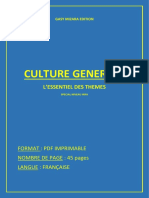 Culture Generale