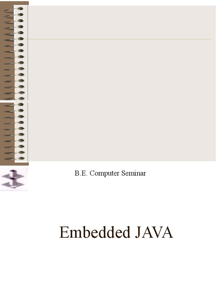Embedded Java | PDF | Java (Programming Language) | Information ...