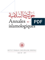 Annales Islamologiques. Dalachanis - PDF
