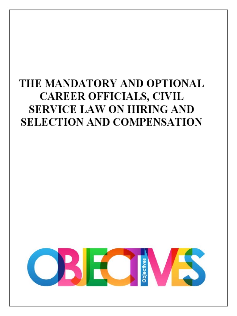 Mandatory Positions in Local Government | PDF | Disaster Risk Reduction ...