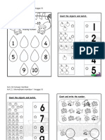 5 yrs old Maths (set 3) 