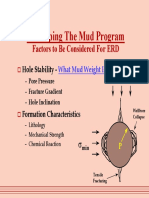 Developing The Mud Program
