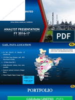 Presentation To Analyst On Pata Plant Visit