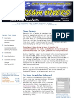 Dream Divers April 2011 Dive Club Newsletter