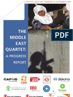 The Middle East Quartet: A Progress Report