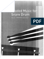 ABRSM Graded Music For Snare Drum