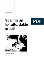 Scaling Up For Affordable Credit