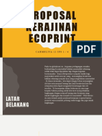 Proposal Ecoprint