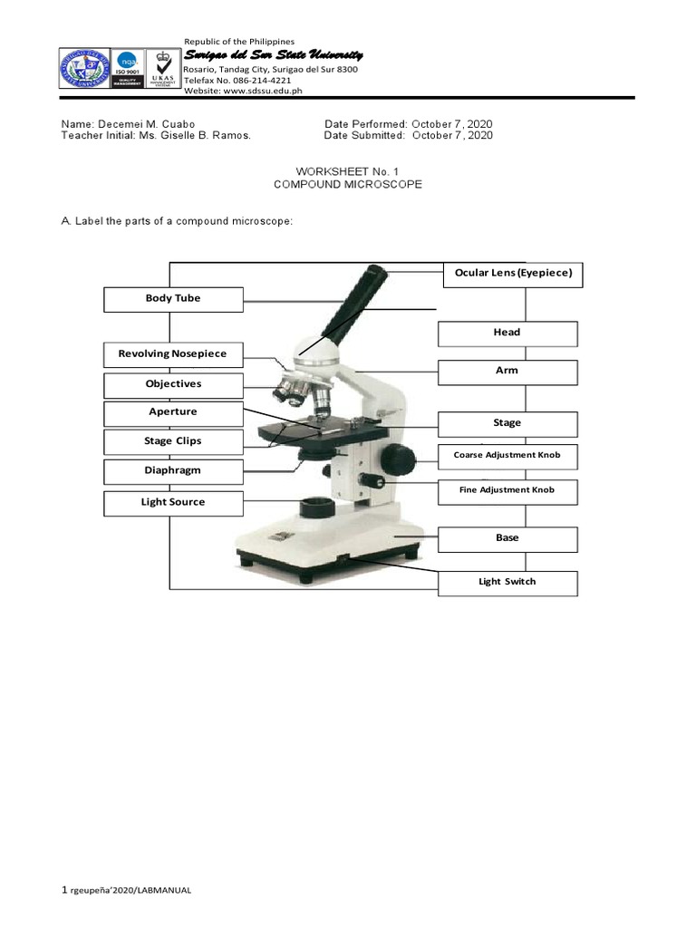 Zoology VI PDF Laboratory Equipment Optics