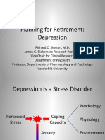 Planning For Retirement: Depression