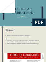 Técnicas Narrativas