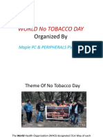 No Tobacco Day Heart Disease Focus