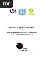Download Women and Men Hand in Hand Against Violence Strategies and approaches of working with men and boys for ending violence against women by Oxfam SN52829824 doc pdf