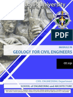 Ce2131 Geology For Civil Engineers PDF
