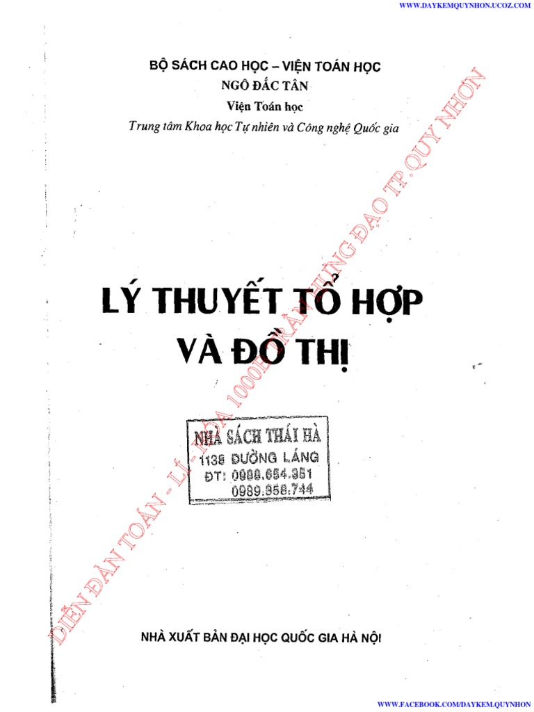 Ly Thuyet To Hop Va Do Thi Ngo Dac Tan | PDF