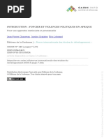 2019LIL3H042 | PDF | Afrique | Sacré