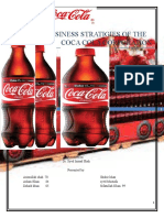 Business Stratigies of The Coca Cola Corporation