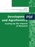 Development and Agroforestry: Scaling Up The Impacts of Research