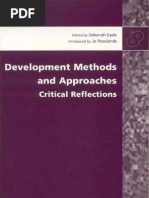 Download Development Methods and Approaches Critical reflections by Oxfam SN52830268 doc pdf