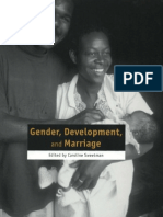 Gender, Development, and Marriage