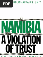 Namibia a Violation of Trust
