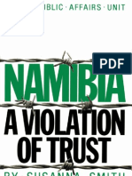Namibia A Violation of Trust