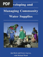 Developing and Managing Community Water Supplies