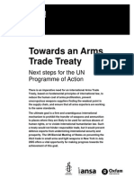 Towards An Arms Trade Treaty: Next Steps For The UN Programme of Action
