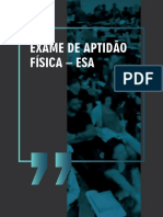 EXAME APTIDÃO FÍSICA - TESTE BARRA FIXA