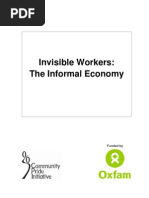 Invisible Workers: The Informal Economy