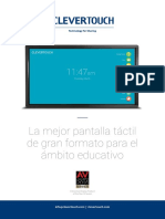 F I Ficha de Gama - Clevertouch Plus PDF