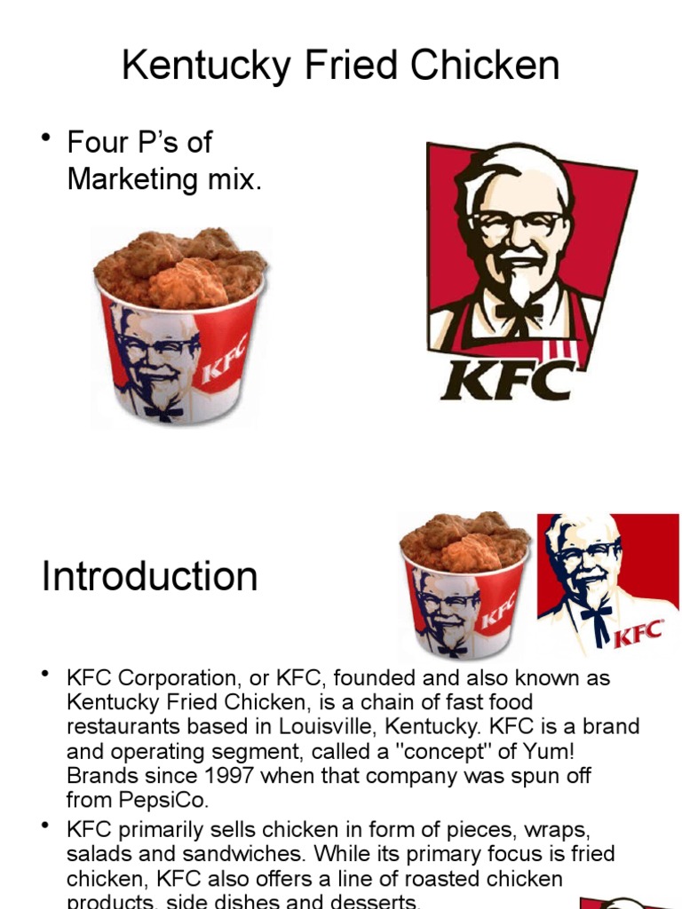 business plans for kfc