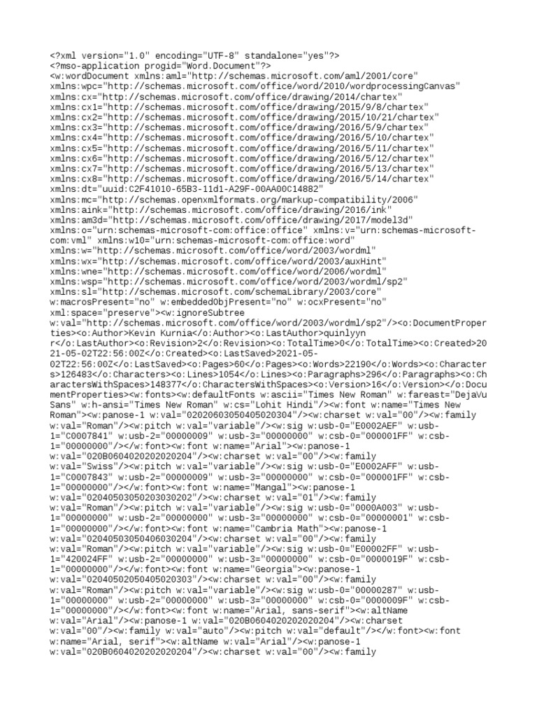 XML Document Structure Overview | PDF | Art | Technology & Engineering
