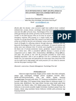 Keefektifan Psychological First Aid (Pfa) Sebagai Pertolongan Pertama Pada Korban Bencana & Trauma