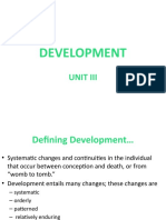 Development Overview: Physical, Cognitive, Psychosocial Changes