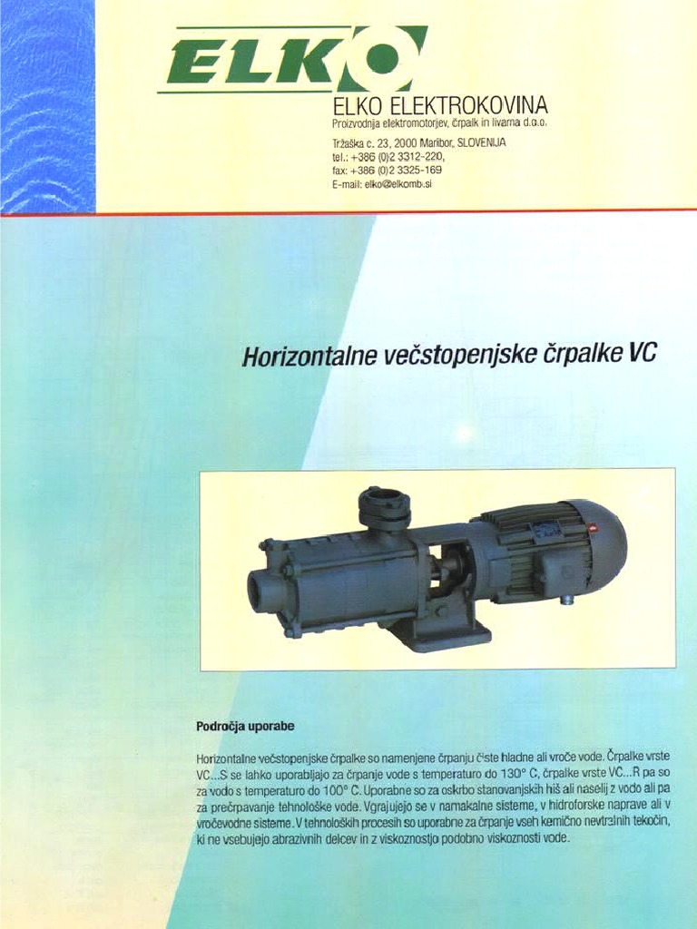 PDF Katalog VC Pumpi PDF | PDF