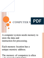 Computer Memory