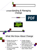 Understanding & Managing Change: Symmetry